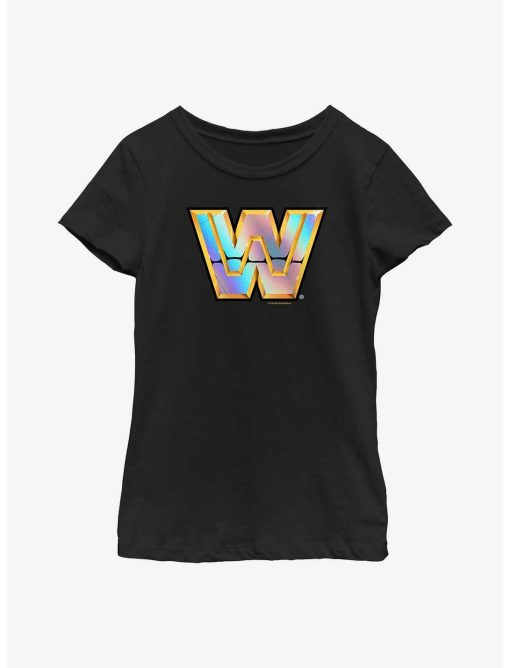 WWE Classic Logo Federation Era Youth Girls T-Shirt
