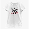 WWE The Rock Lightning Bull Skull Logo Youth Girls T-Shirt