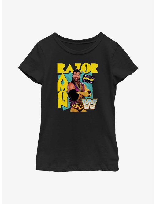 WWE Razor Ramon Scott Hall Youth Girls T-Shirt