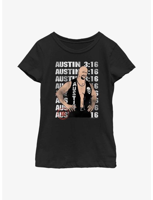 WWE Stone Cold Steve Austin 3:16 Youth Girls T-Shirt