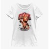 WWE Stone Cold Steve Austin Collage Youth Girls T-Shirt