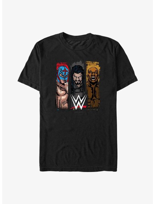 WWE Rey Mysterio, Roman Reigns & Bobby Lashley T-Shirt