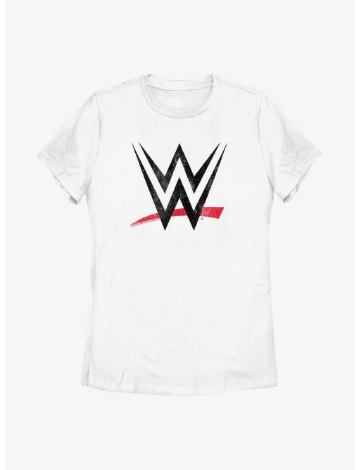 WWE Distressed Logo Womens T-Shirt