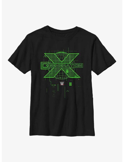 WWE D-Generation X Green Logo Youth T-Shirt