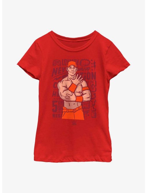 WWE John Cena Motto Youth Girls T-Shirt