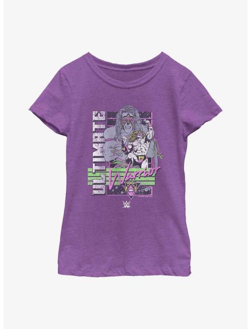 WWE Ultimate Warrior Poster Youth Girls T-Shirt