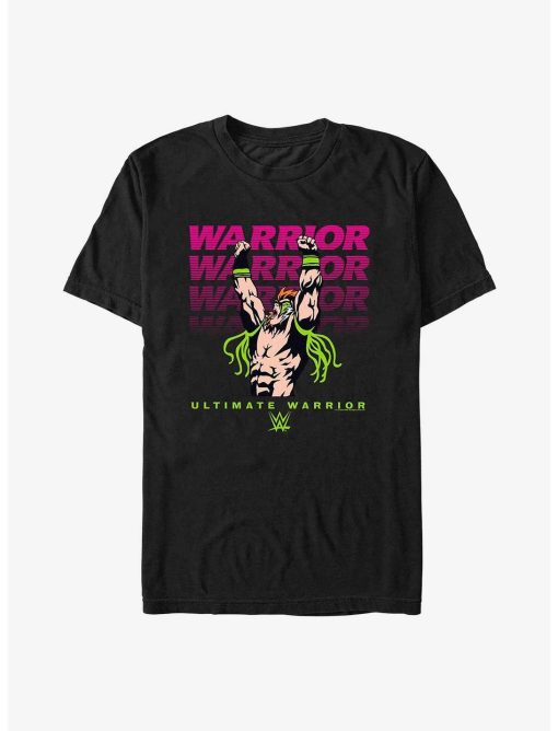 WWE Ultimate Warrior Name Stack T-Shirt