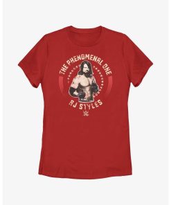 WWE AJ Styles The Phenomenal One Womens T-Shirt