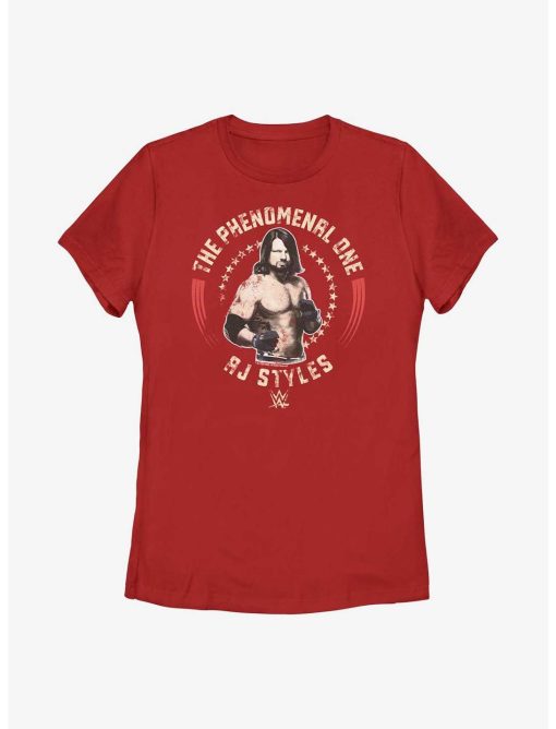 WWE AJ Styles The Phenomenal One Womens T-Shirt