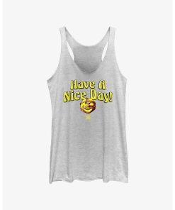 WWE Mick Foley Mankind Have A Nice Day! Icon Womens Tank Top