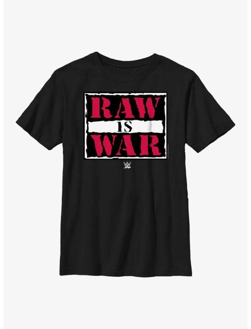 WWE Raw Is War Logo Youth T-Shirt