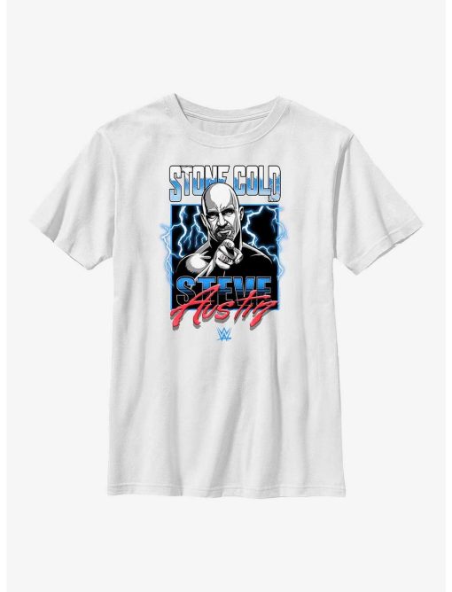 WWE Stone Cold Steve Austin Lightning Youth T-Shirt
