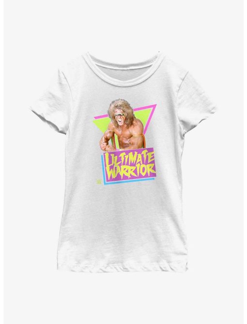 WWE Ultimate Warrior Triangle Icon Youth Girls T-Shirt
