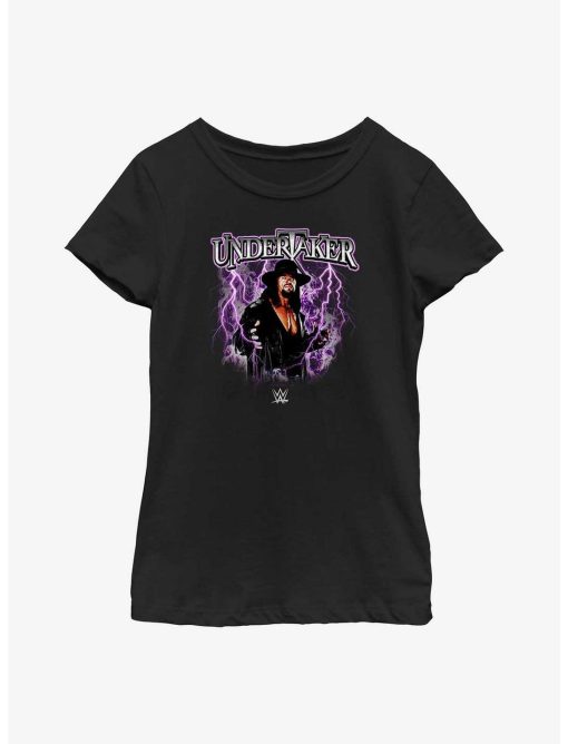 WWE The Undertaker Lightning Storm Youth Girls T-Shirt