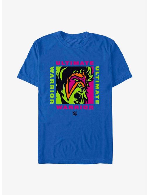 WWE Ultimate Warrior Neon Face T-Shirt
