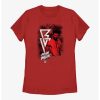 WWE Black Logo Womens T-Shirt