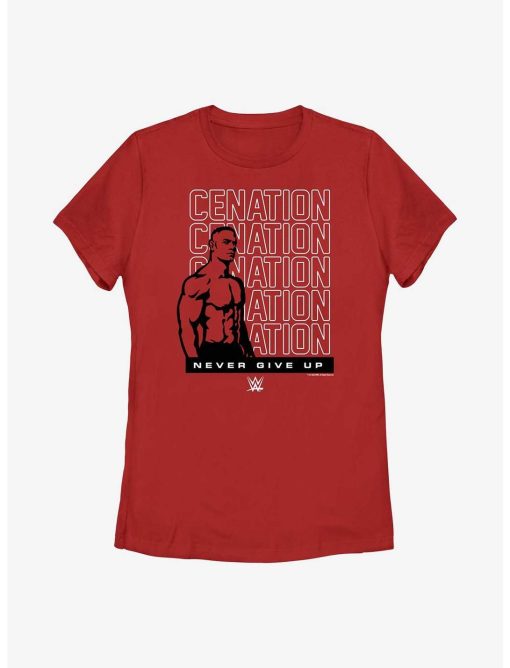 WWE John Cena Cenation Never Give Up Womens T-Shirt