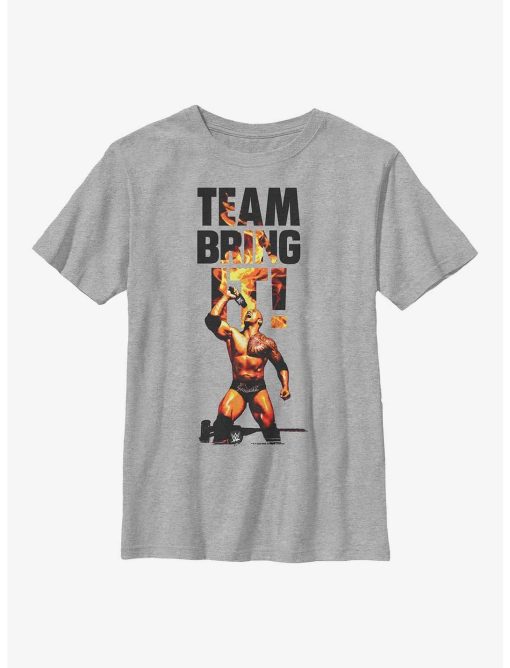 WWE The Rock Team Bring It! Photo Youth T-Shirt