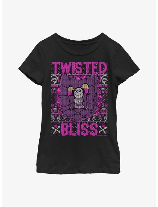 WWE Alexa Bliss Ugly Christmas Youth Girls T-Shirt