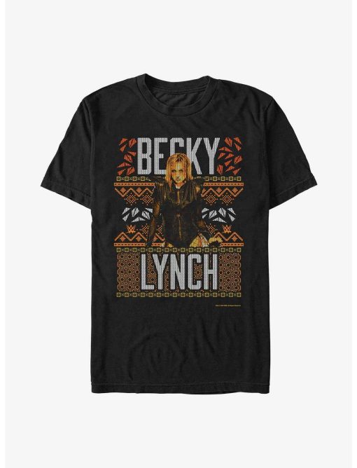 WWE Becky Lynch Ugly Christmas T-Shirt