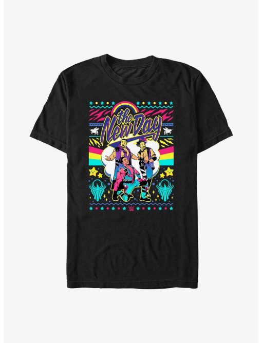WWE The New Day Ugly Christmas T-Shirt