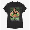 WWE Alexa Bliss Splatter Portrait Womens T-Shirt