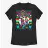 WWE Have A Rock-In' Holiday Womens T-Shirt