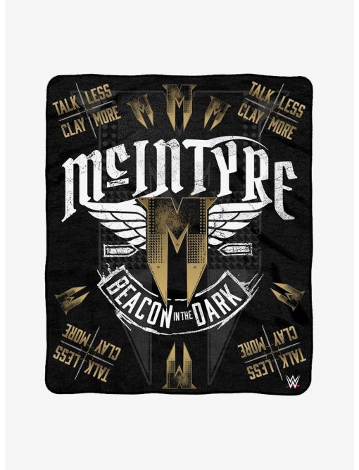 WWE Drew McIntyre Sleep Squad x Plush: Throw Blanket & Plush Bundle