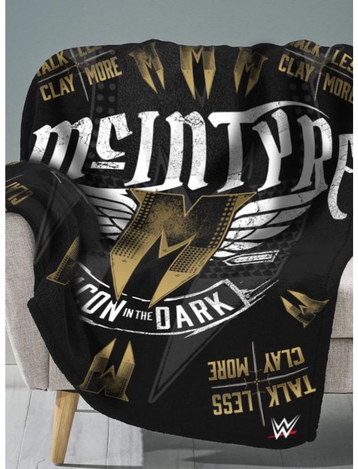 WWE Drew McIntyre Sleep Squad x Plush: Throw Blanket & Plush Bundle