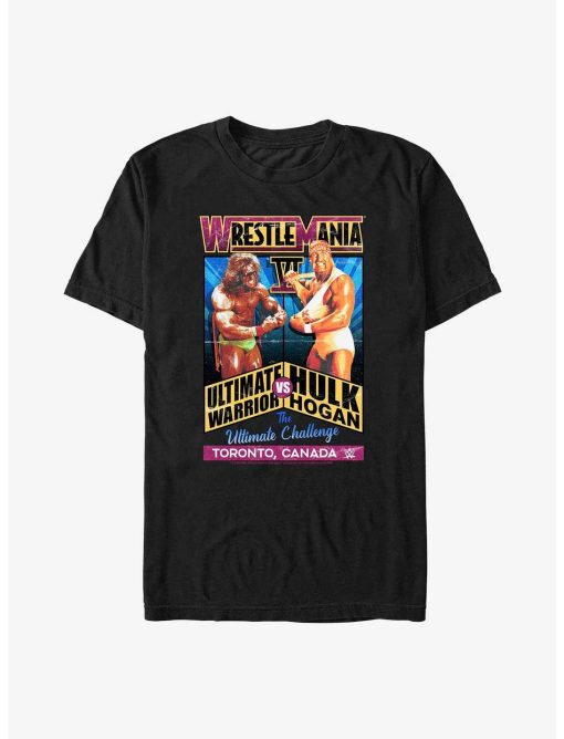WWE WrestleMania 6 The Ultimate Challenge Ultimate Warrior Vs. Hulk Hogan T-Shirt
