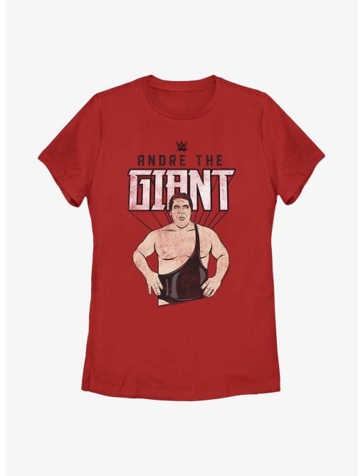 WWE Andre The Giant Portrait Womens T-Shirt