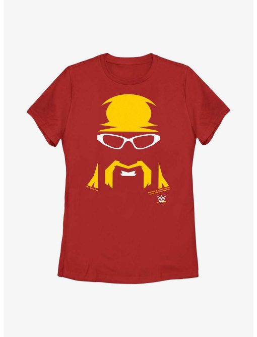 WWE Hulk Hogan Outline Print Style Womens T-Shirt
