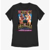 WWE Mom Ombre Logo Womens T-Shirt