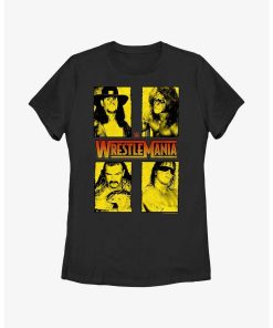 WWE WrestleMania Legends Womens T-Shirt