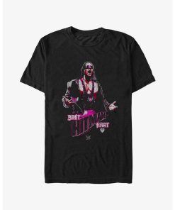 WWE Bret "Hitman" Hart Poster T-Shirt