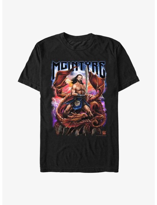 WWE Drew McIntyre Scottish Warrior Medieval Metal Poster T-Shirt
