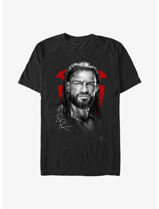 WWE Roman Reigns Head Of The Table Portrait T-Shirt