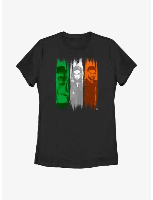 WWE Irish Superstars Sheamus, Becky Lynch, Finn Balor Womens T-Shirt