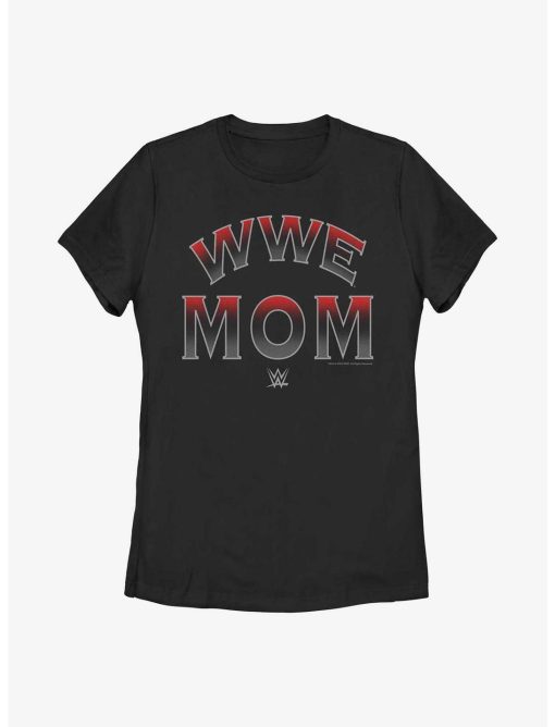 WWE Mom Ombre Logo Womens T-Shirt