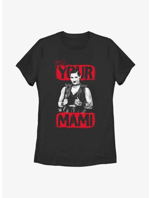 WWE Rhea Ripley I'm Your Mami Womens T-Shirt