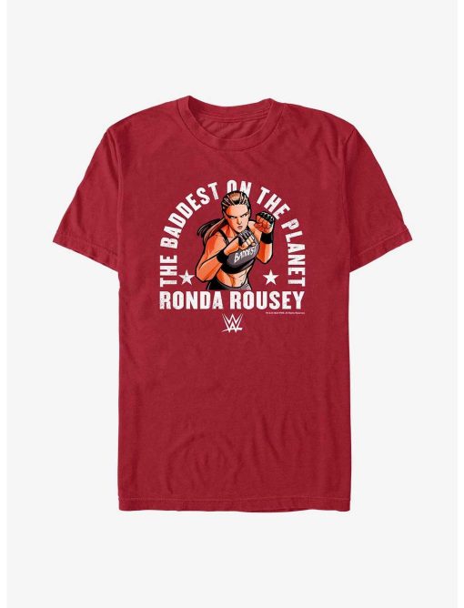 WWE The Baddest On The Planet Ronda Rousey T-Shirt
