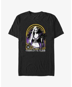 WWE Charlotte Flair Print Portrait T-Shirt