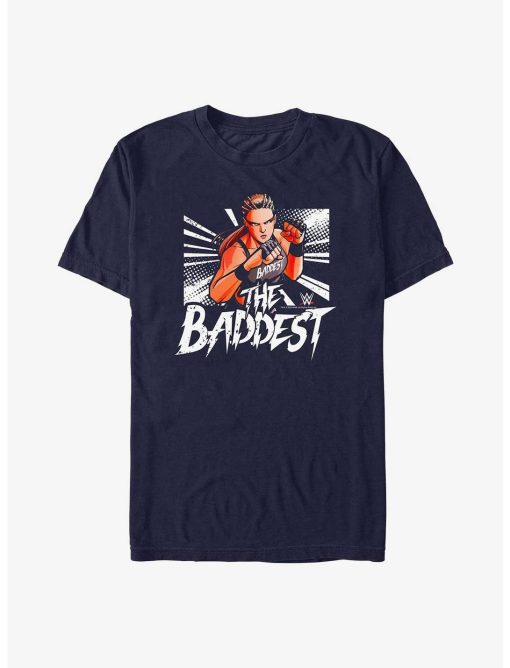 WWE Ronda Rousey The Baddest Comic Book Style T-Shirt