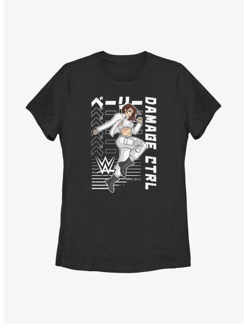 WWE Damage CTRL Bayley Kanji Action Anime Portrait Womens T-Shirt