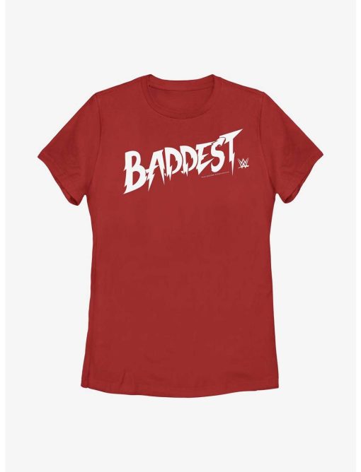 WWE Ronda Rousey Baddest Logo Womens T-Shirt