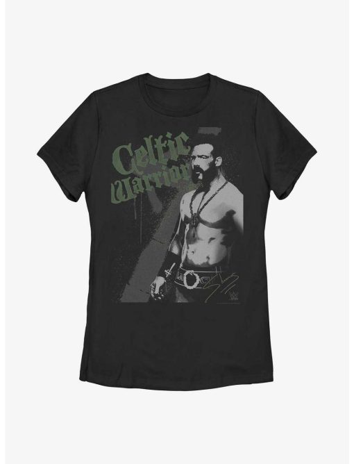 WWE Sheamus Celtic Warrior Poster Womens T-Shirt