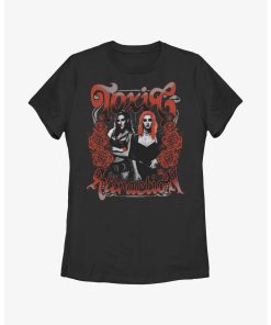 WWE Toxic Attraction Gigi Dolin and Jacy Jayne Womens T-Shirt
