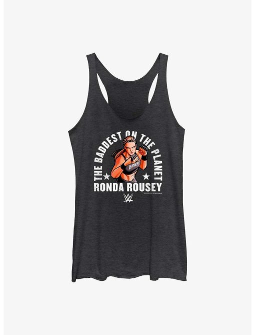 WWE The Baddest On The Planet Ronda Rousey Womens Tank Top