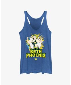 WWE Beth Phoenix Comic Book Style Womens Tank Top
